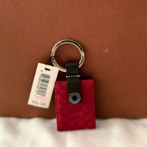 NWT RARE Vintage Coach Signature mini picture frame bag charm or keychain